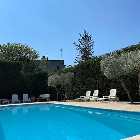 T2 Avec Jardin Et Piscine Privee Appartement Velaux Buitenkant foto
